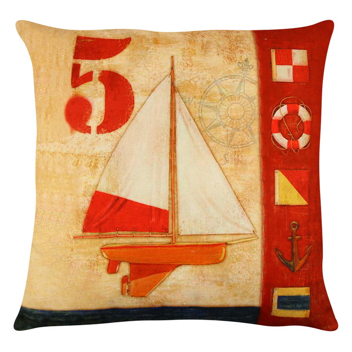 Aberto Design Cojín Multicolor 43 x 43 cm Aberto Design Cojín Multicolor 43 x 43 cm